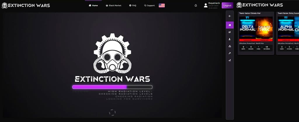 Juego NFT Post-Apocalíptico Play-to-Earn en WAX